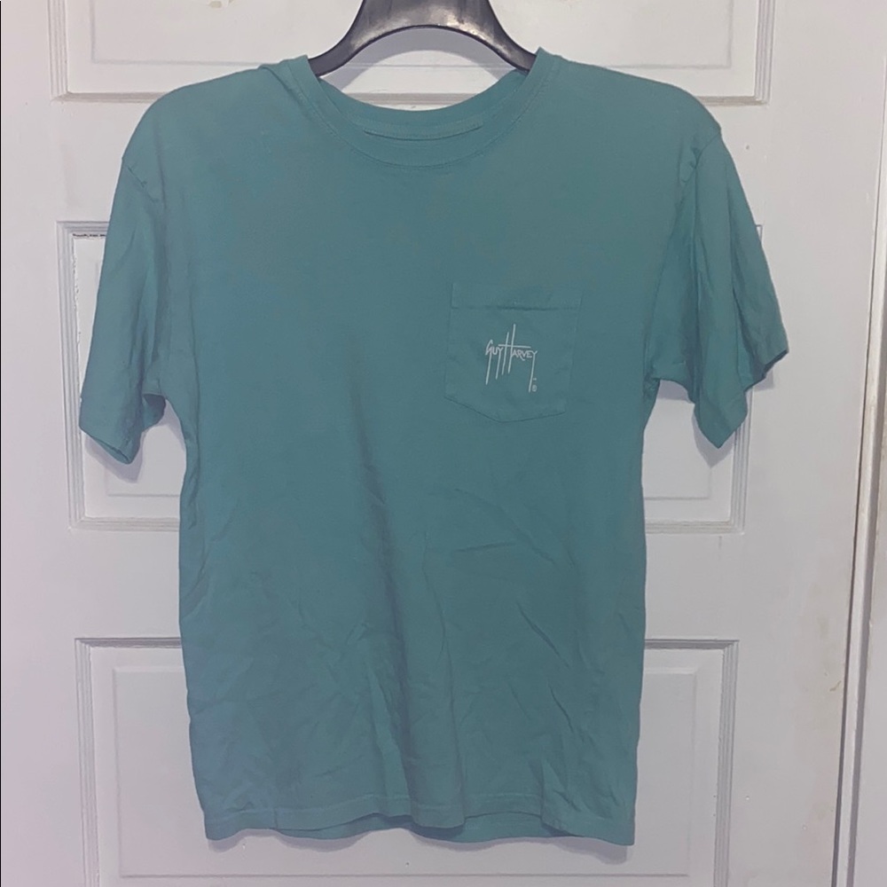 Guy Harvey Turquoise Short Sleeve Tee Sz. Small